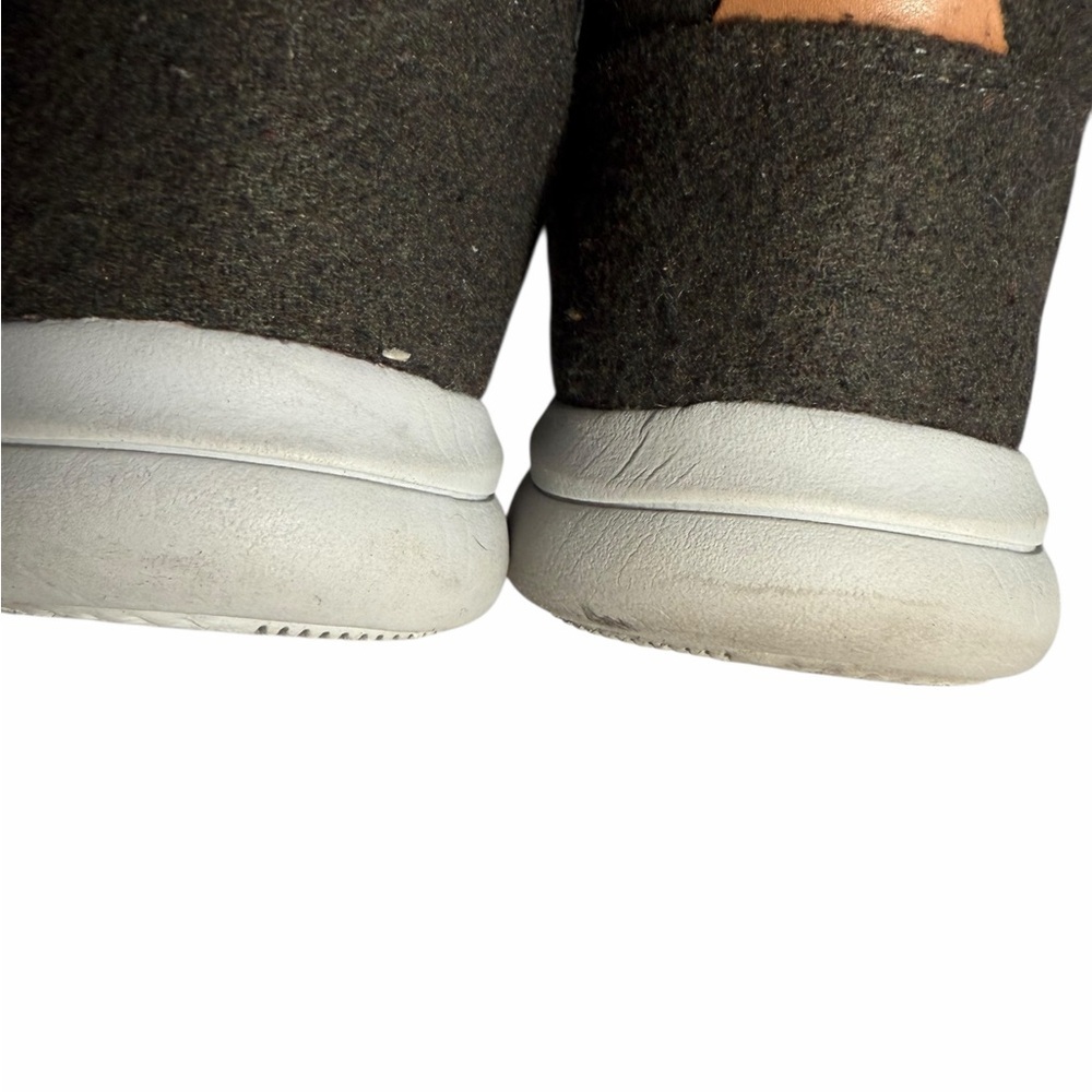 Ryka Aubonne  Dark Gray Bungee Snow Faux Fur Lined Ankle Walking Boots 7.5 - Picture 6 of 13